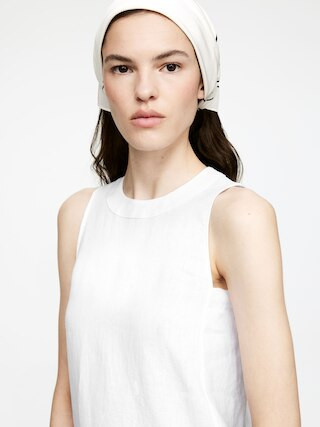 Minikleid aus Leinen – Weiß – Damen – ARKET DE | Arket EU