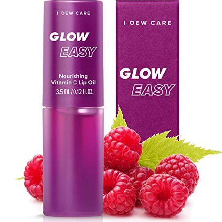 I DEW CARE Glow Easy Vitamin C Tinted Lip Oil Gloss with Jojoba Seed Oil | Korean Skincare Vegan Cru | Walmart (US)