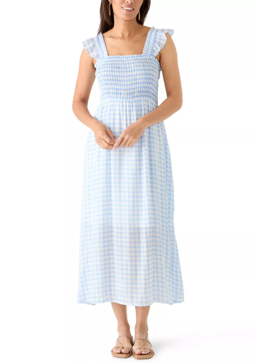 Women's Sleeveless Tie Waist Midi Dress | Belk