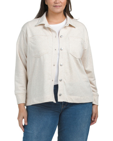 Plus Knit Jacket | TJ Maxx