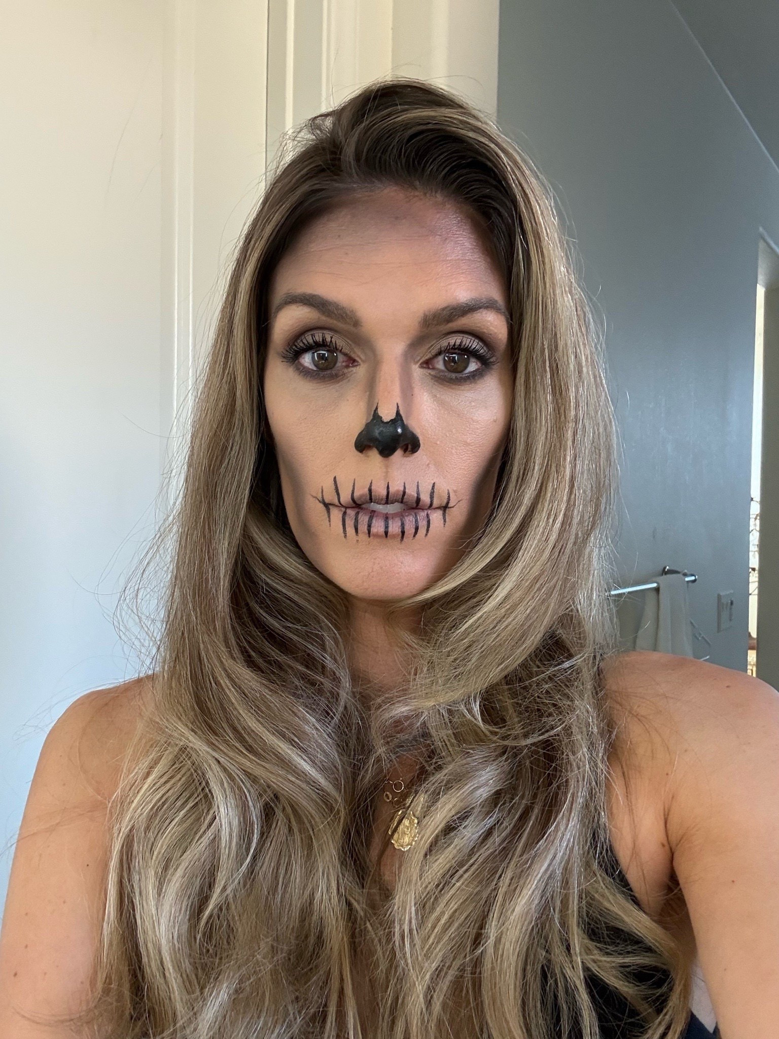 What I used to create my Skeleton makeup 💀🖤 Super easy costume idea! I ordered a skeleton one piece outfit from Amazon and all set! 

Halloween makeup, skeleton makeup, easy Halloween makeup

#LTKSeasonal #LTKHalloween #LTKBeauty