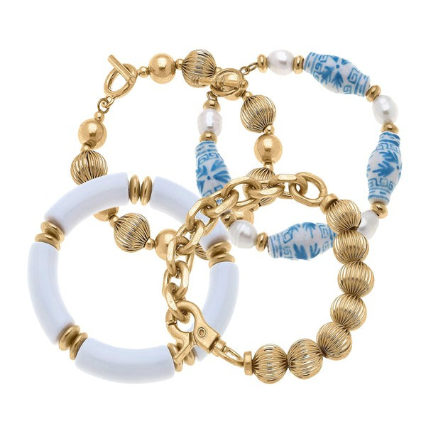 Melanie Wedgwood & Ribbed Metal Stack - March Stack of the Month | CANVAS