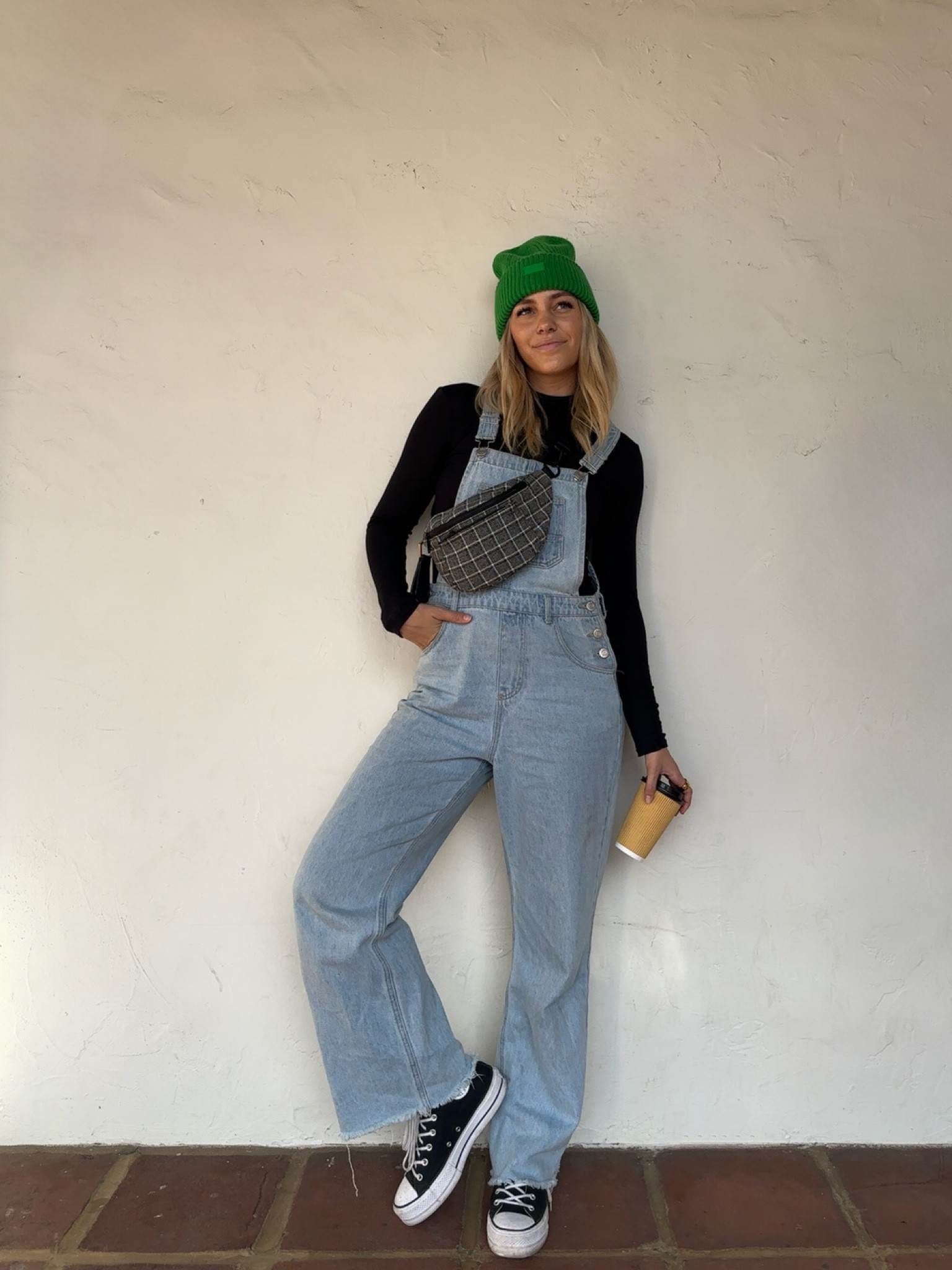 casual winter outfit , Gigi Pip and overalls! 

#LTKstyletip #LTKfindsunder50 #LTKfindsunder100