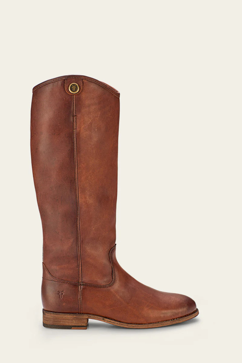Women's Cognac Melissa Button 2 Boots | The Frye Company | FRYE