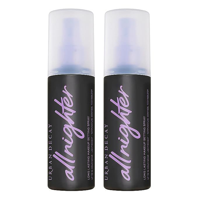Urban Decay All Nighter Long-Lasting Makeup Setting Spray - Pack of 2 - Lasts Up to 16 Hours - Oi... | Amazon (US)