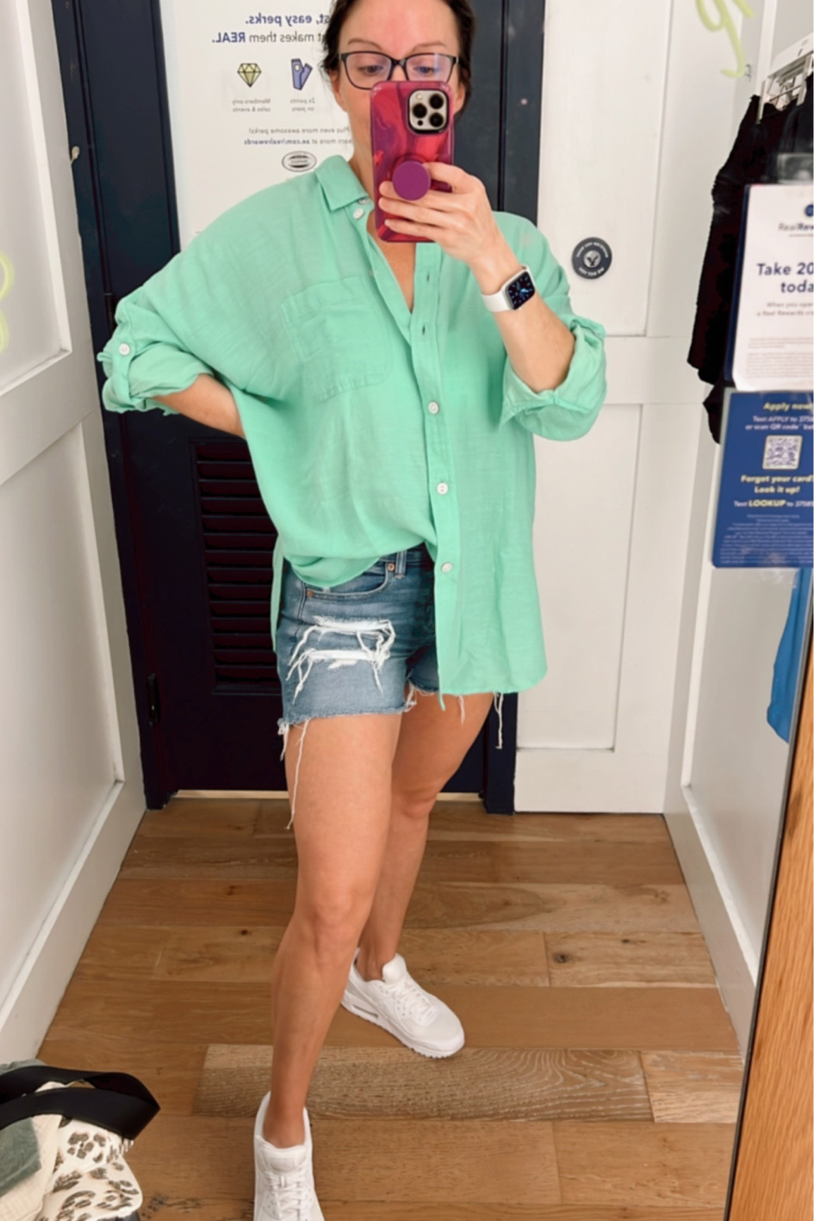 This oversized button down screams Spring and is the perfect casual shirt or cover up at the beach or pool! 

#LTKsalealert #LTKunder100 #LTKstyletip