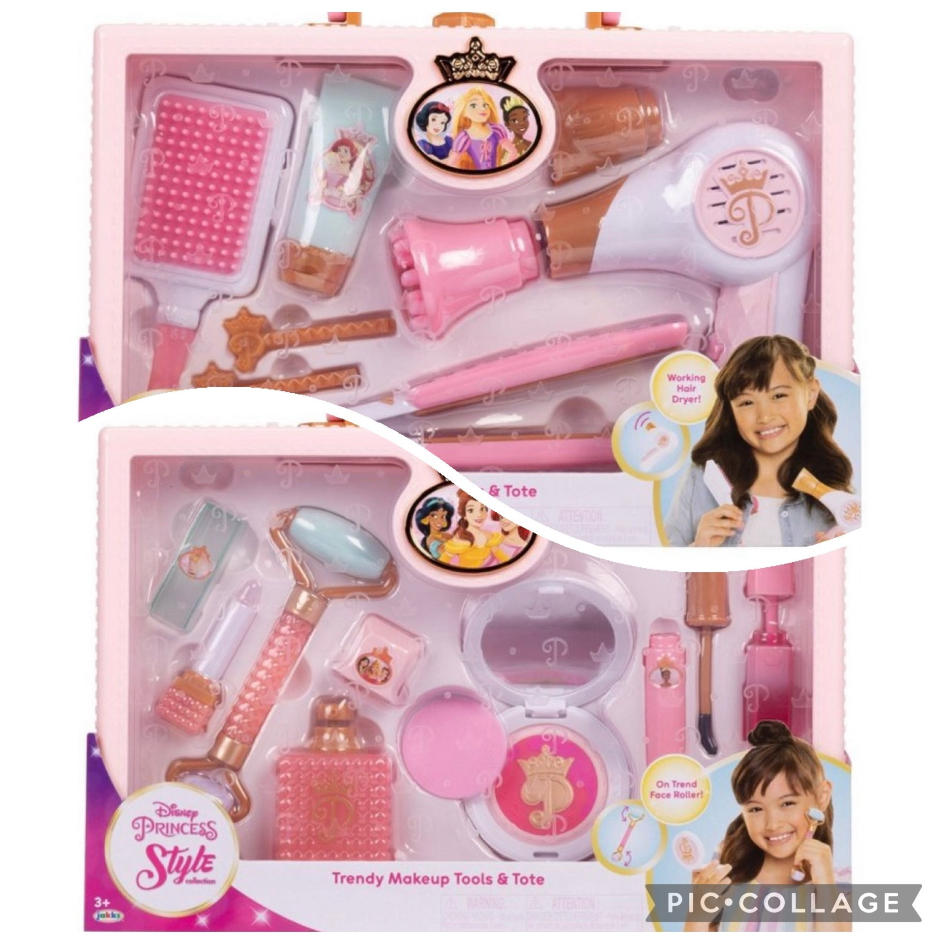 Princess beauty totes only $8.99!!! Princess totes. Girls toys. Holiday gifts. Christmas gifts. Beauty supplies. Girls pretend play. Girls gifts. Hair tote. Girls hair accessories. Makeup tote. Girls makeup 

#LTKHoliday #LTKKids #LTKGiftGuide