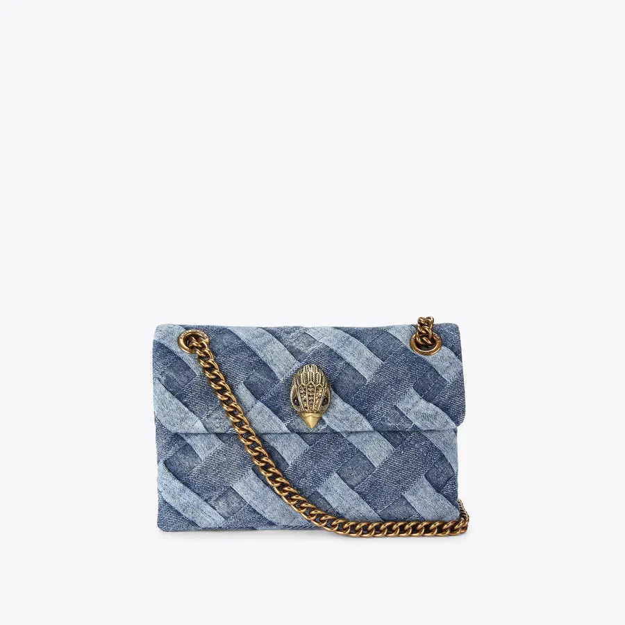 mini denim kensington bag | Kurt Geiger US
