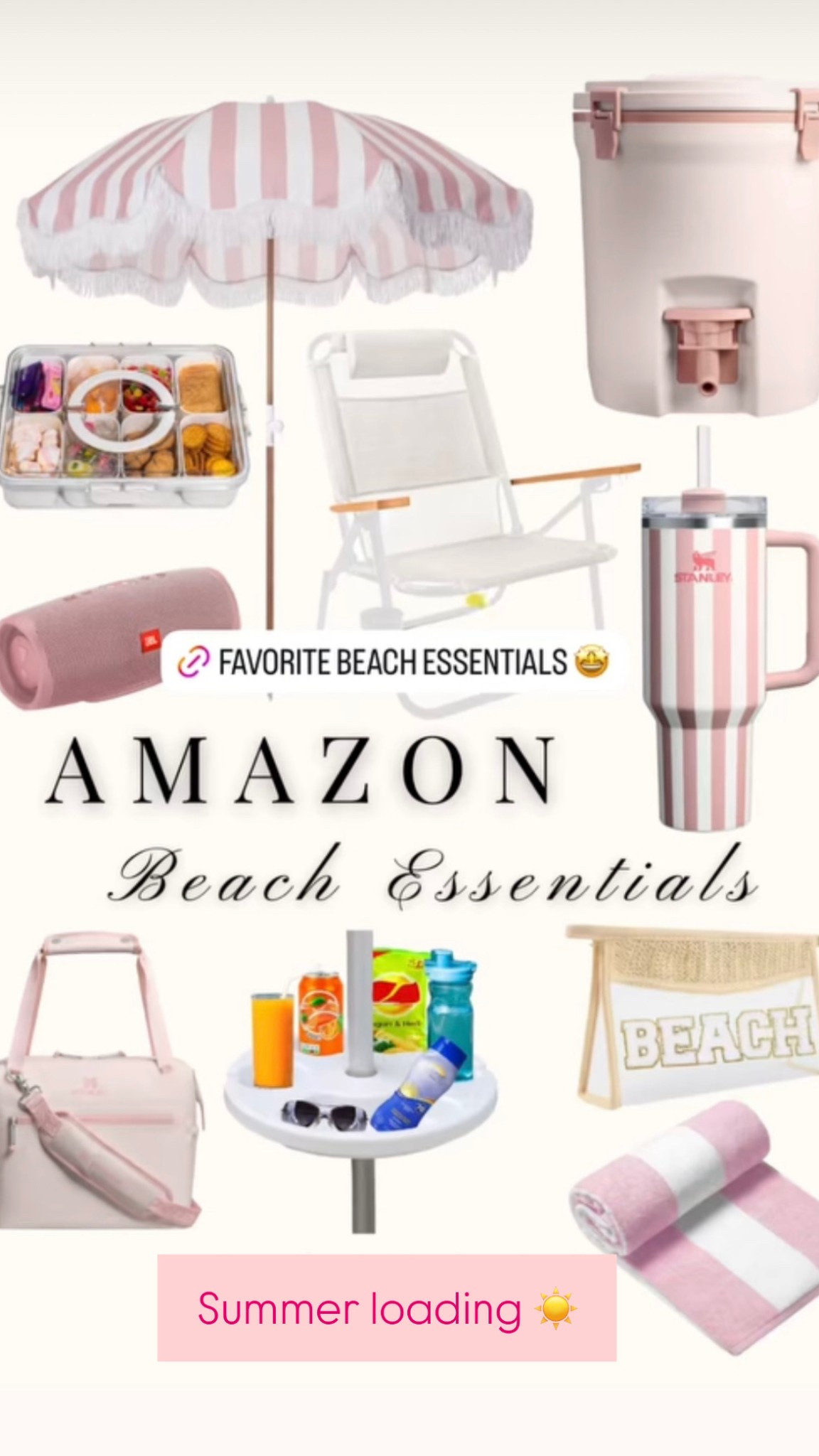 Beach please! 💕🩵☀️🌞 #amazon #beachessentials #beachplease

#LTKFindsUnder50 #LTKSeasonal #LTKTravel