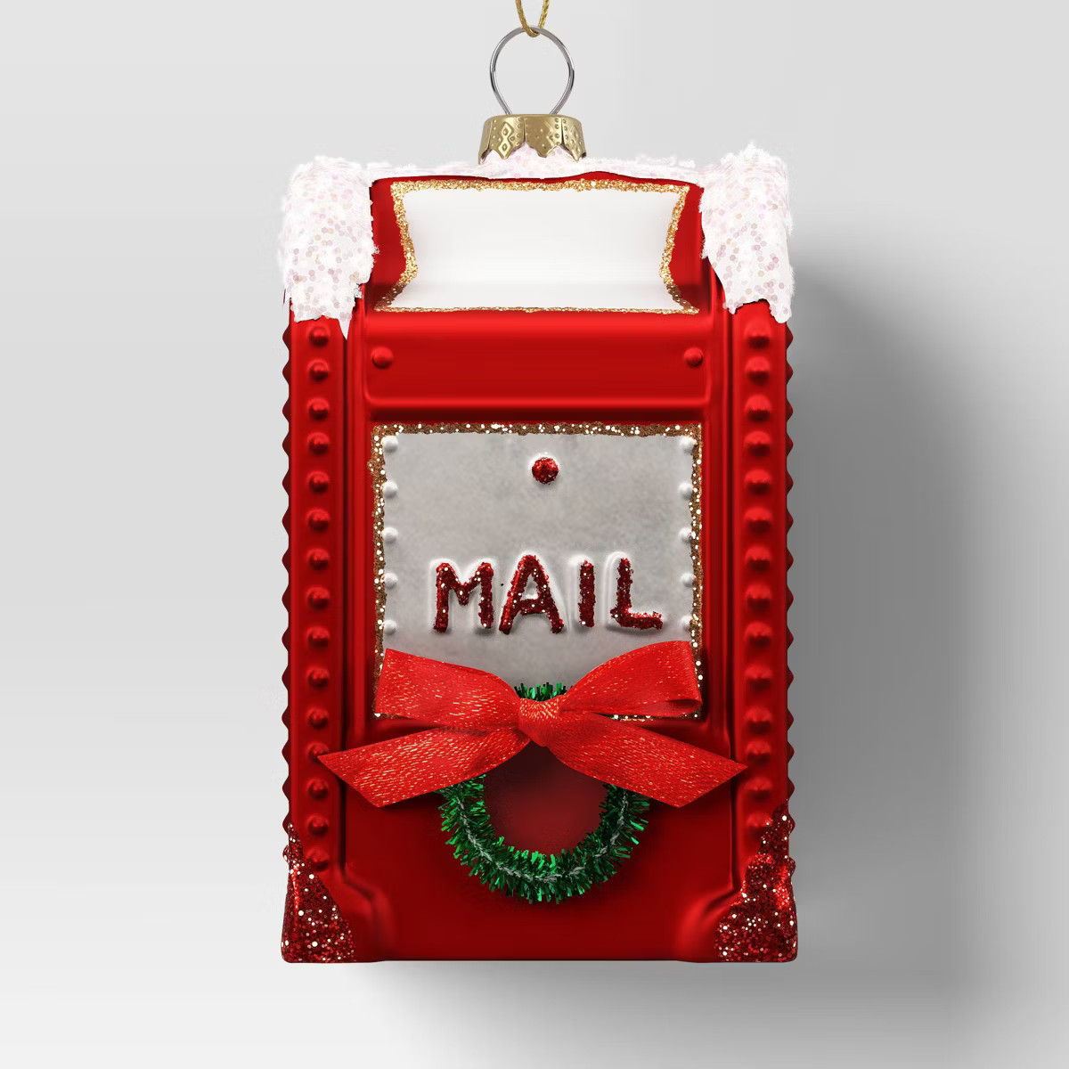 Christmas Glass Mailbox Ornament - Wondershop™ | Target