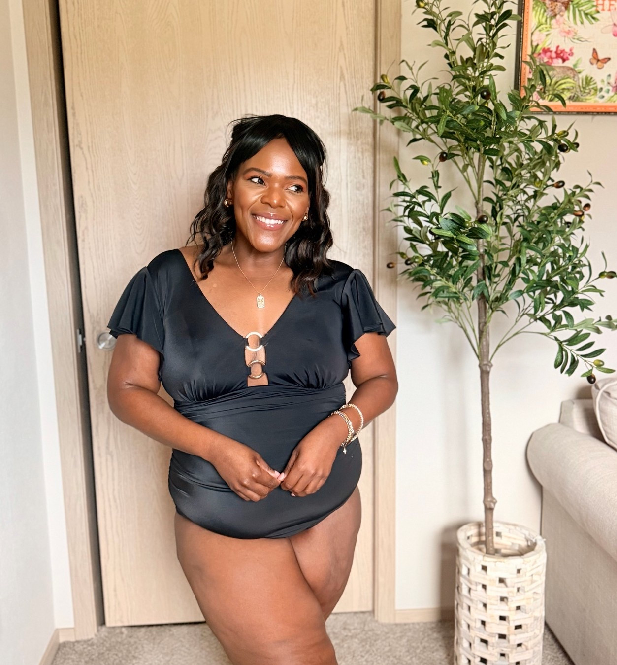 Plus size one piece swimsuit from @Lane Bryant that’s currently on sale! I’m wearing the size 12/14.

#LTKSaleAlert #LTKPlusSize #LTKSwim