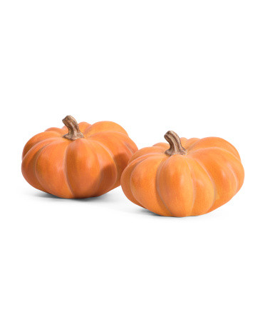 2pk 5in Pumpkins Set | TJ Maxx