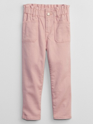 babyGap Paperbag Mom Jeans with Washwell | Gap Factory