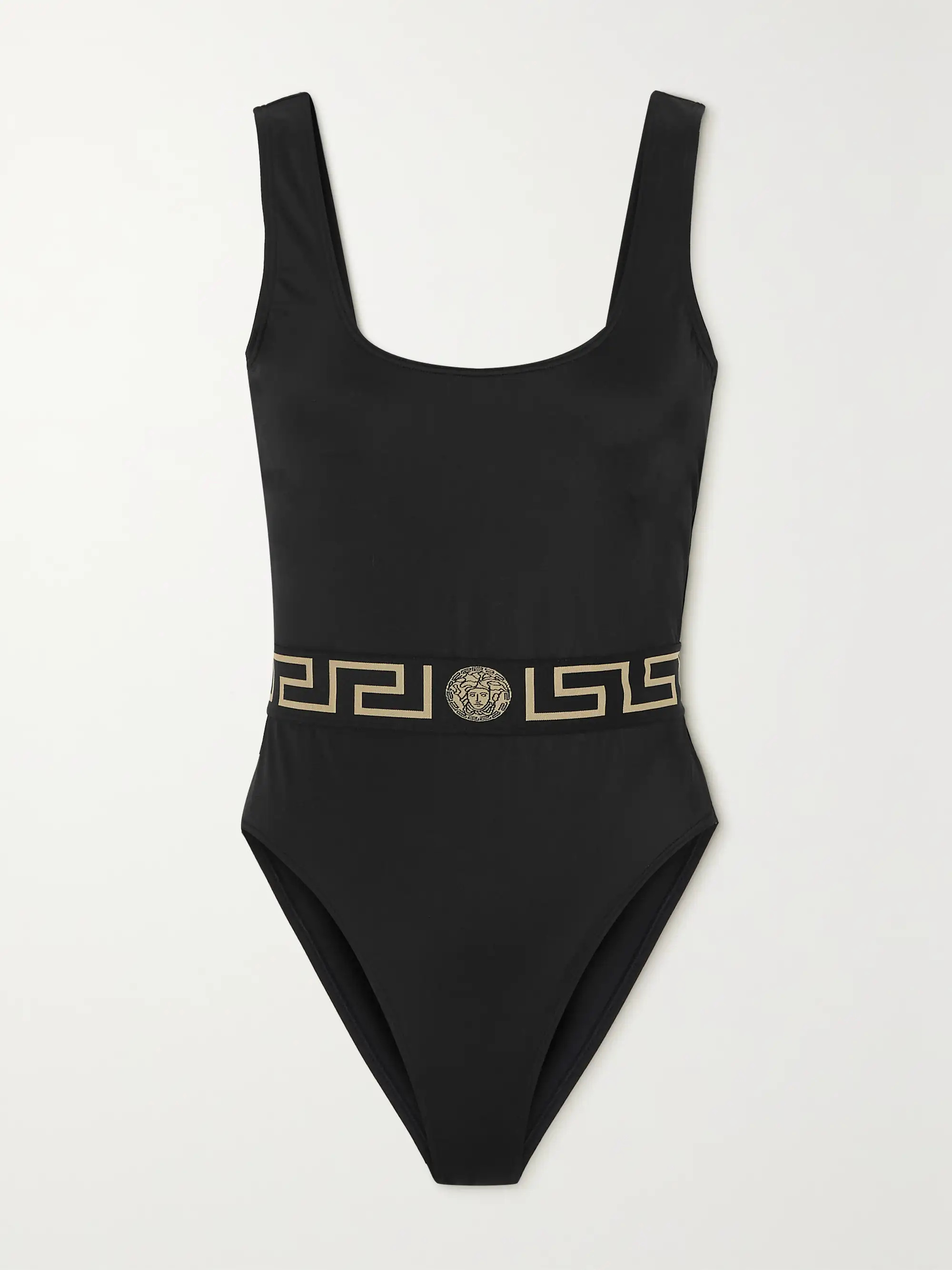 Vita jacquard-trimmed swimsuit | NET-A-PORTER (UK & EU)