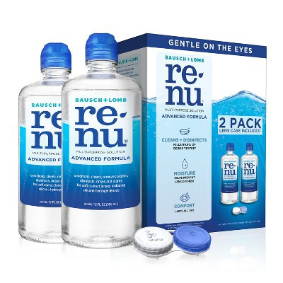 Renu Contact Solution for Advanced Lens Care - 24 fl oz | Target