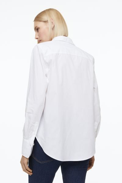 Cotton-blend Shirt | H&M (US + CA)