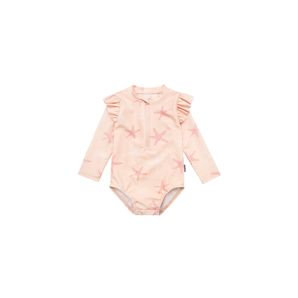 Gerber Baby Girls' and Toddler Long Sleeve One Piece Rashguard Swimsuit | Target
