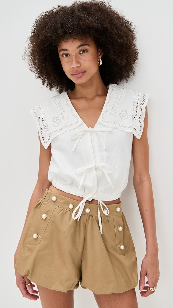 Sea Marie Embroidery Vest | Shopbop | Shopbop