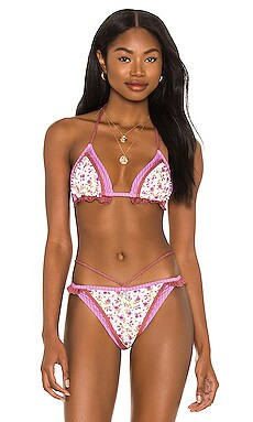 Bananhot Kiki Bikini Top in Purple from Revolve.com | Revolve Clothing (Global)