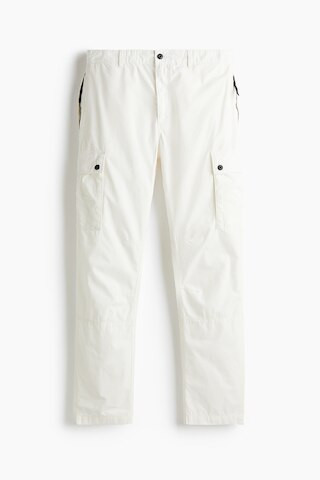 H & M - Regular-Fit Cargo Pants - White | H&M (US + CA)