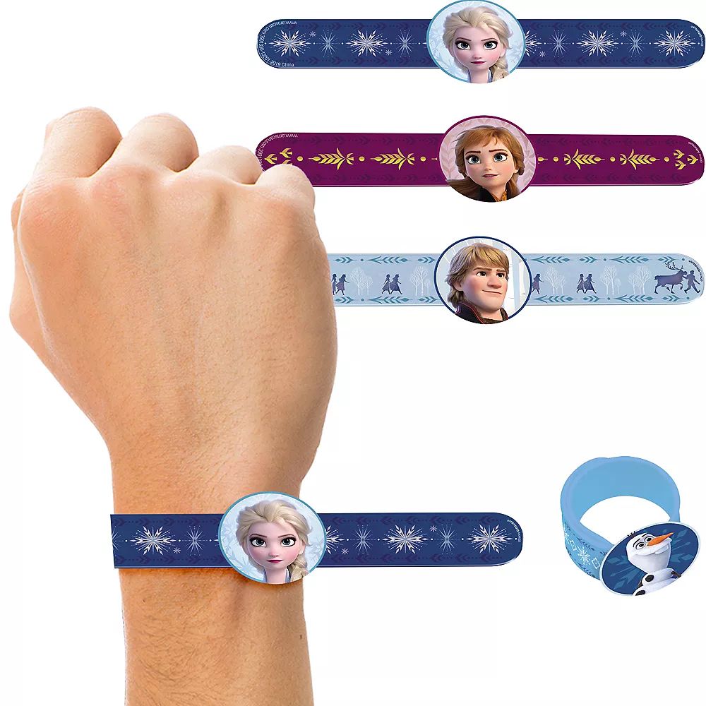 Frozen 2 Slap Bracelets 4ct | Party City