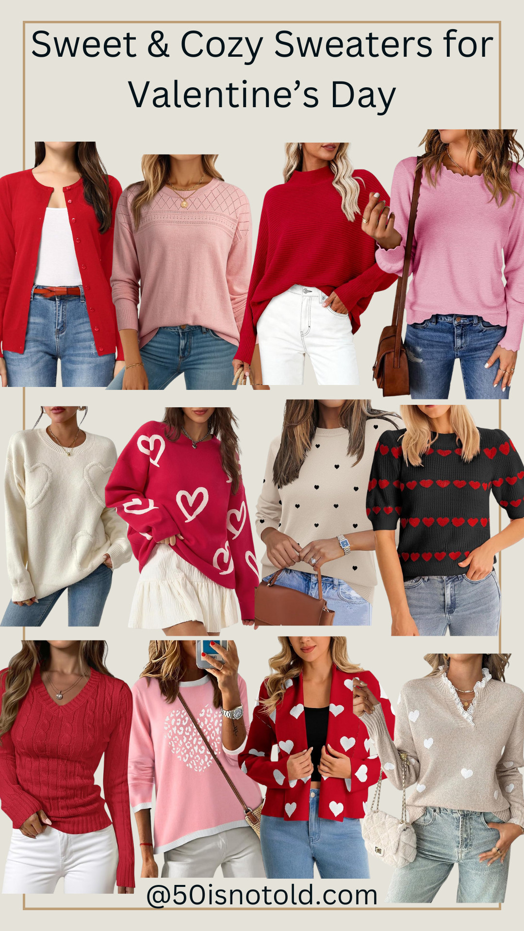 Soft, cozy, and easy to wear. These Amazon sweaters are perfect for Valentine’s Day—whether you’re going out or staying in. 

 #LTKValentine #LTKOver40
