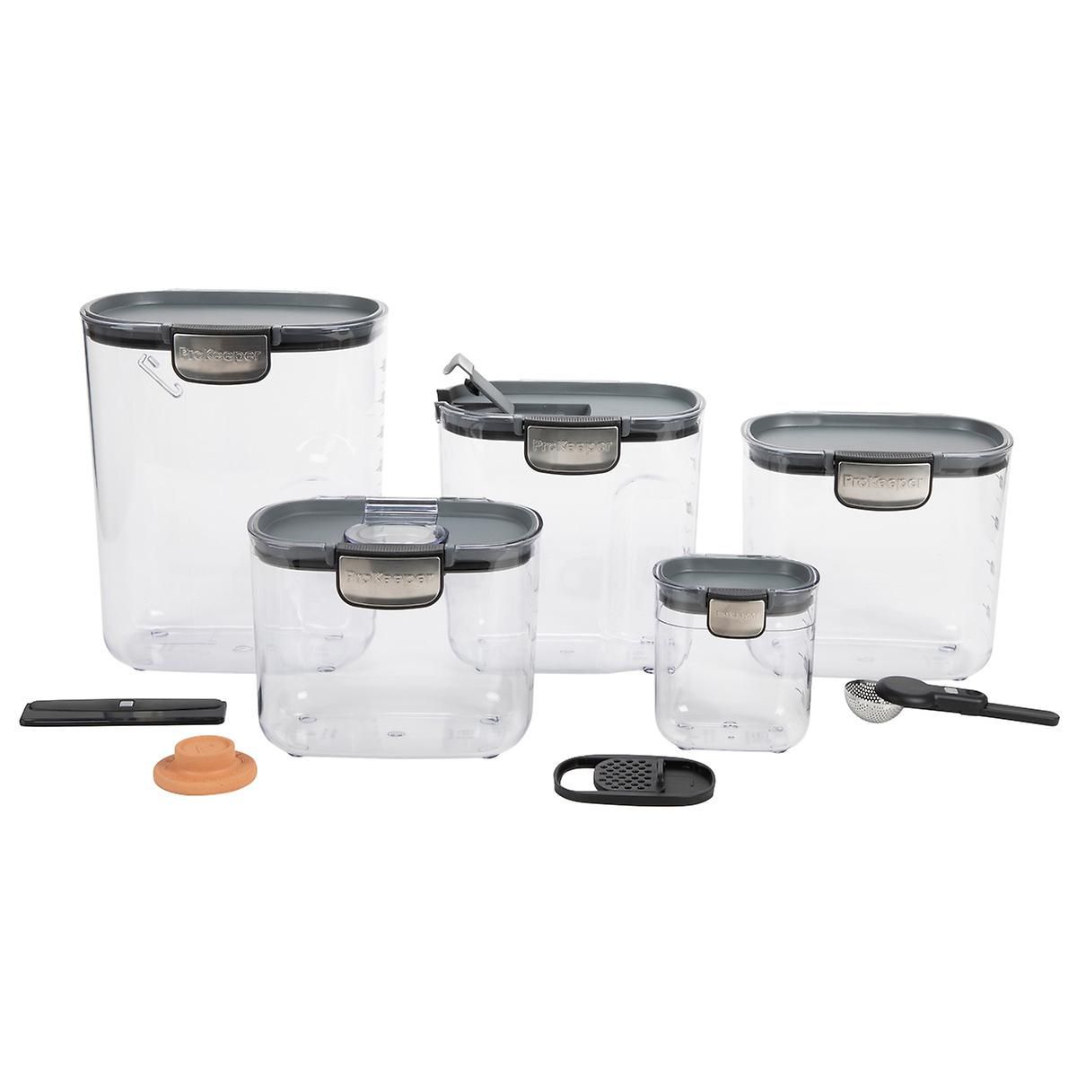 Progressive ProKeeper+ Baker's Storage Set of 9 | The Container Store