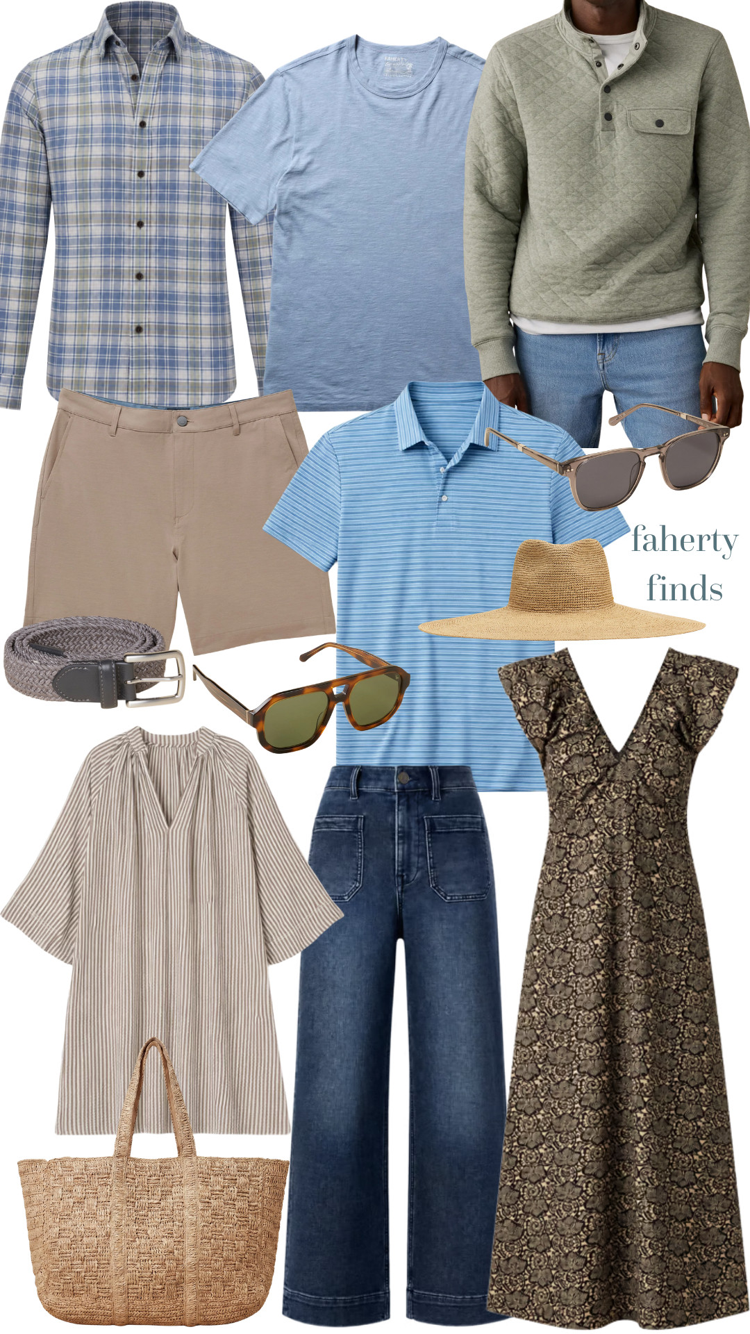A little something for him + her! Faherty has so many great pieces to wear now and transition into fall—from easy everyday staples to lightweight layers, denim and accessories. These are the kinds of pieces you’ll reach for all season long!

#LTKSeasonal