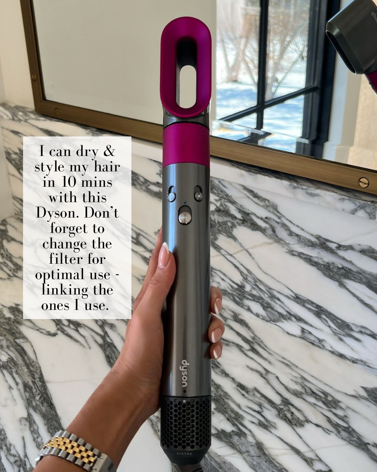 Things that save me time as a busy mom in her late 30s
Dyson hair dryer

#LTKBeauty #LTKOver40 #LTKmomlife
