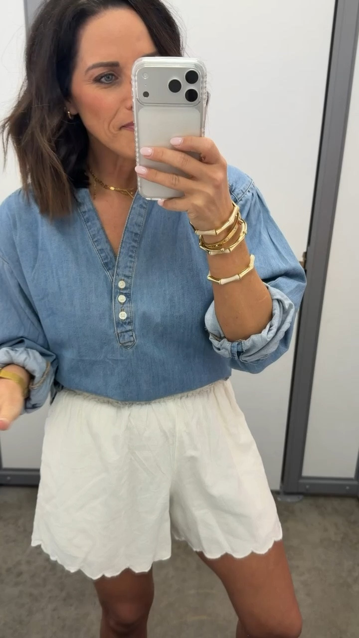 @walmart these scalloped shorts are TOO good 🤍
so flattering, lightweight, and make any outfit look instantly put together
wearing a small + they run true to size!!

walmart outfit, scalloped shorts, white shorts outfit, summer basics, affordable fashion finds, casual everyday outfit, budget friendly style, cute summer outfits, easy outfit ideas

#walmartfinds #walmartfashion #summeroutfit #affordablefashion #casualstyle #outfitinspo #ltkstyle #budgetfriendly #everydayoutfit