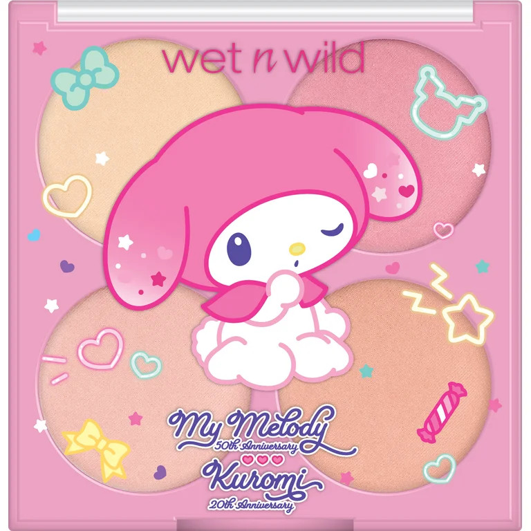 wet n wild Face Quad - My Sweet Glow | Walmart (US)