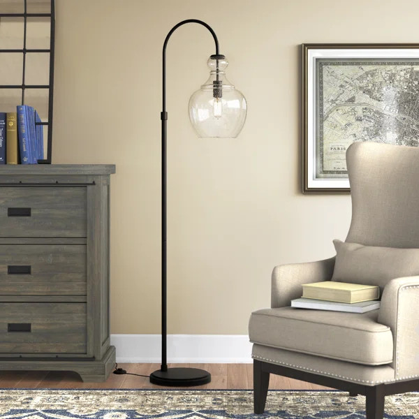 Alden 70'' Arched Floor Lamp | Wayfair North America