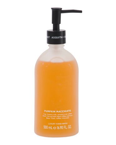 16.9Oz Frosted Fall Pumpkin Macchiato Hand Wash | TJ Maxx