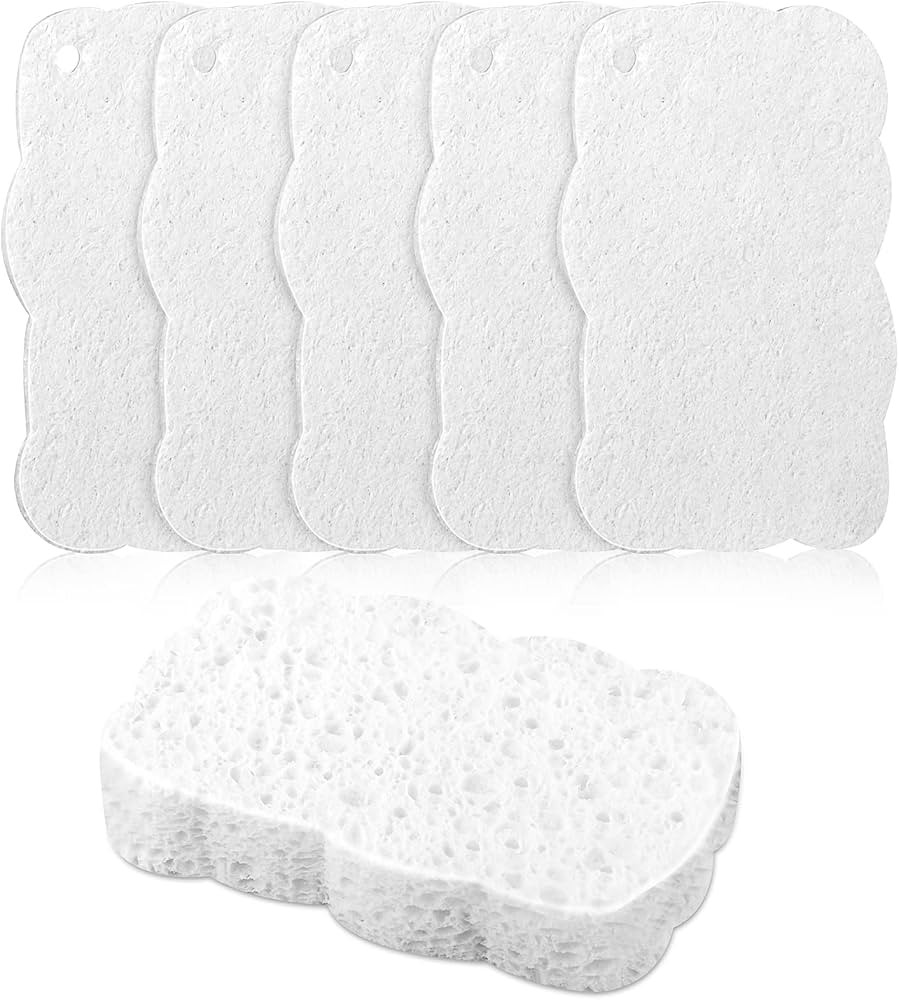 YTLX 6pcs Premium Heavy-Duty Household Cleaning Sponges Scratch-Free, Multi-Purpose Dish Scrub Sp... | Amazon (US)