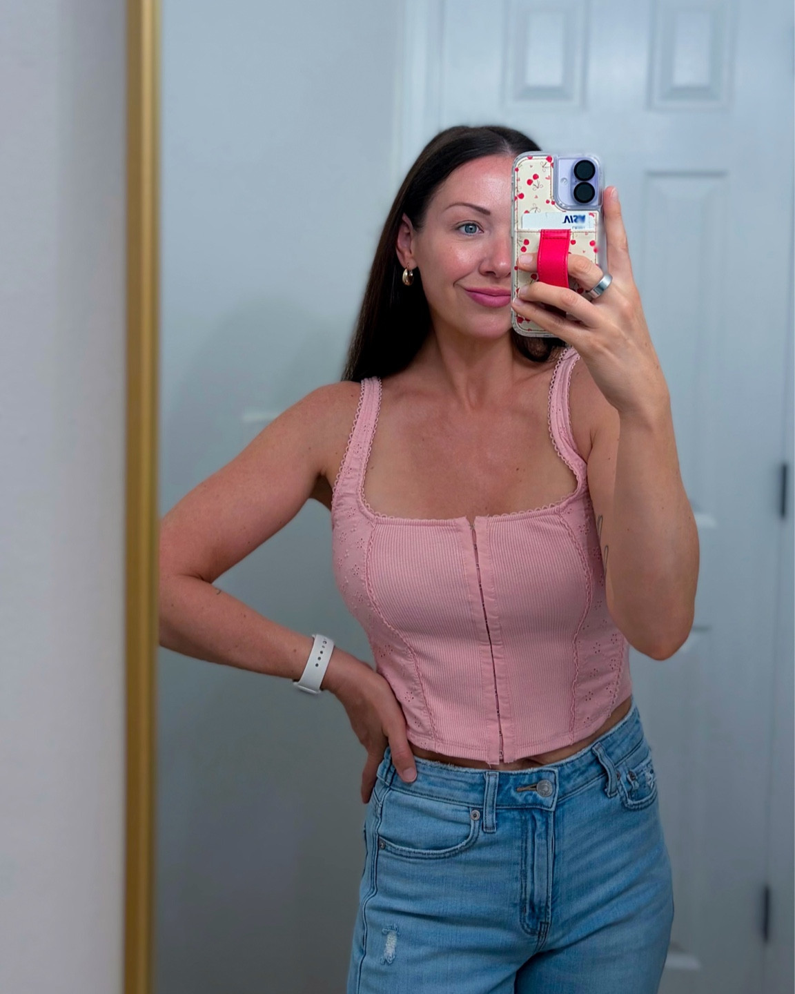 I cannot get over this eyelet corset top from Walmart! It’s so cute and such a good fit 🩷

#LTKgrwm #LTKdayinmylife #LTKootd