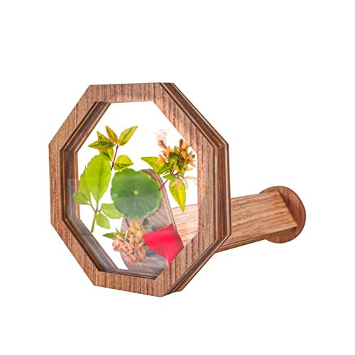 Natural DIY Kaleidoscope Kit, New Wooden Magic Rotating Kaleidoscope Making Set for Nature Lovers, Best Gift, Outdoor Classic Handmade Education Toys for Kids(1 Pc) | Amazon (US)