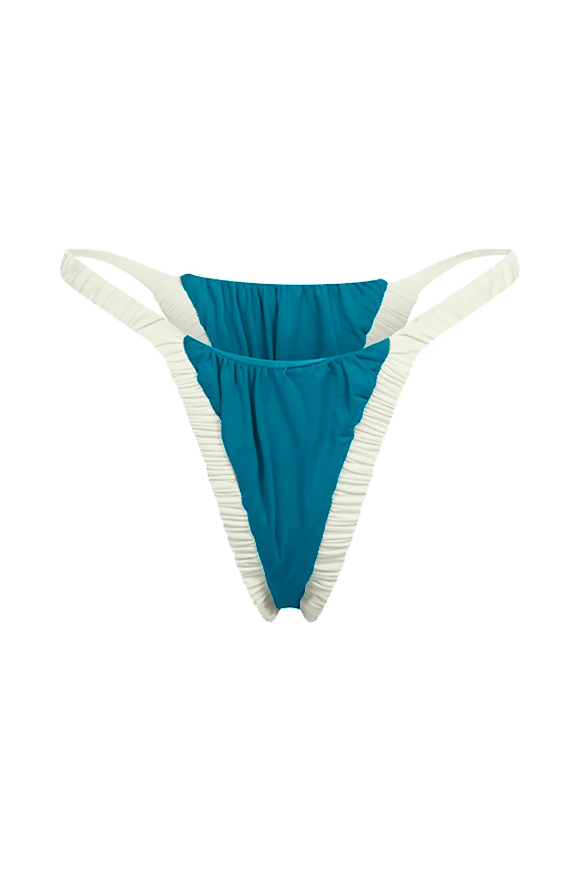 Ada / Deep Blue Ivory Apricot - Bottom | Divino Seas