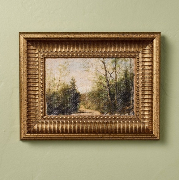 Hearth And Hand Horizontal Landscape Road Framed Wall Art Fall Target 2025 | Poshmark