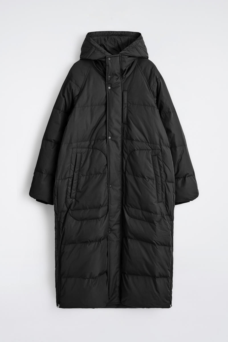 Hooded Down Long Puffer Coat | COS (US)
