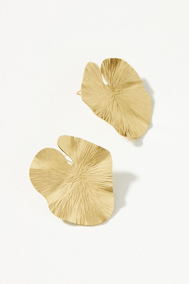 Lily Pad Post Earrings | Anthropologie (US)