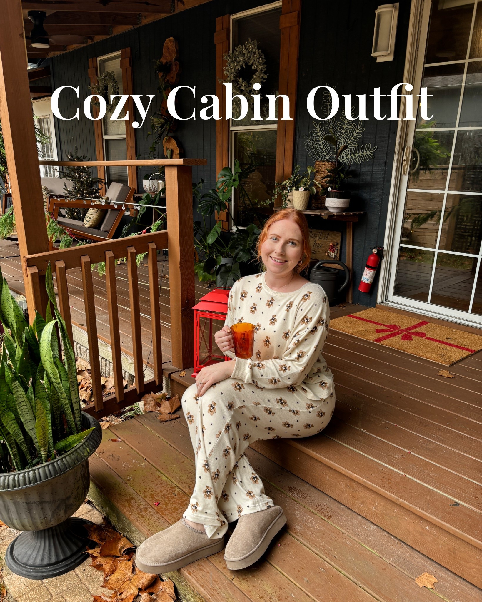 Cozy cabin pajamas 

#LTKSeasonal #LTKHoliday #LTKSaleAlert