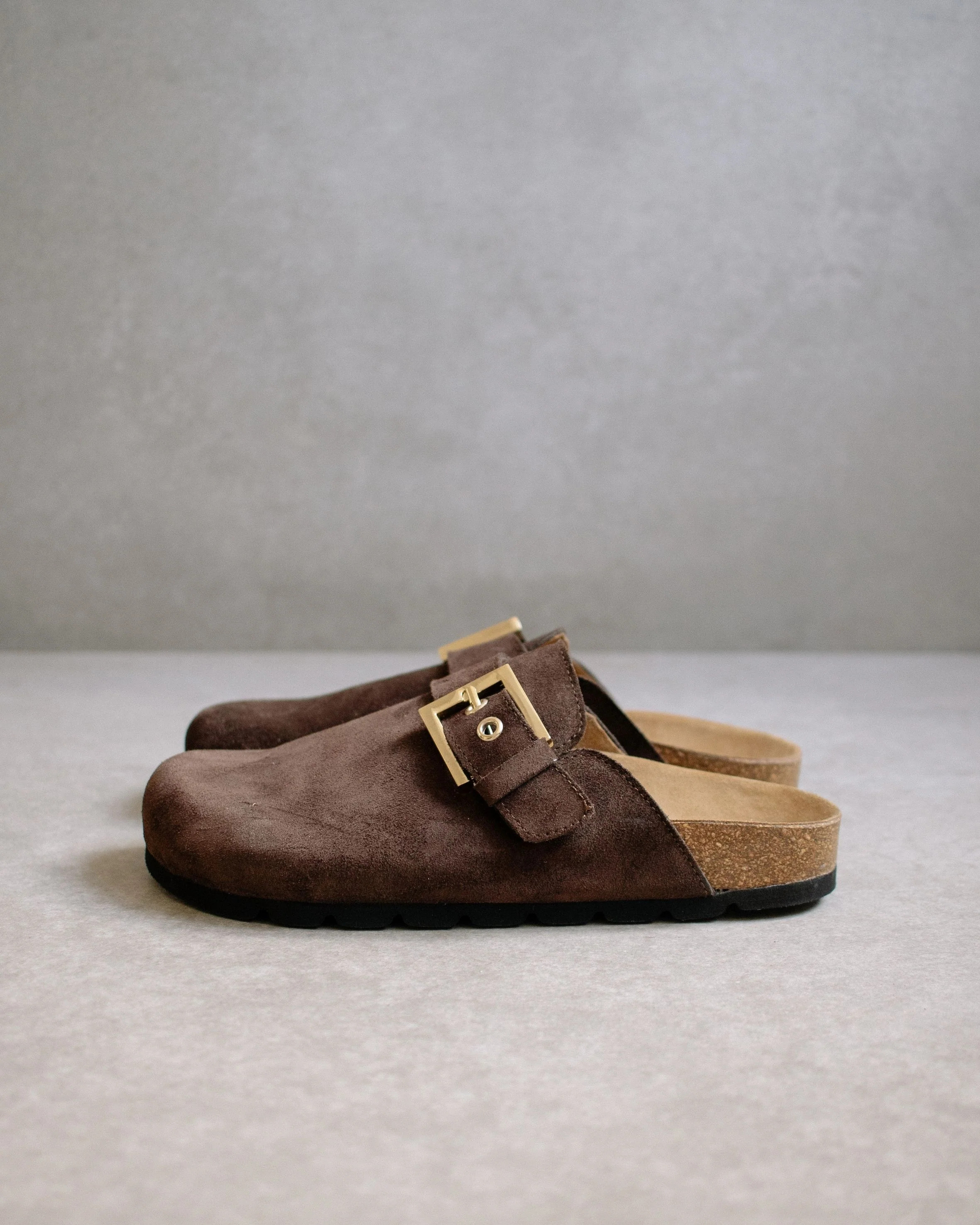Cozy - Brown Leather Clogs | ALOHAS | Alohas AU