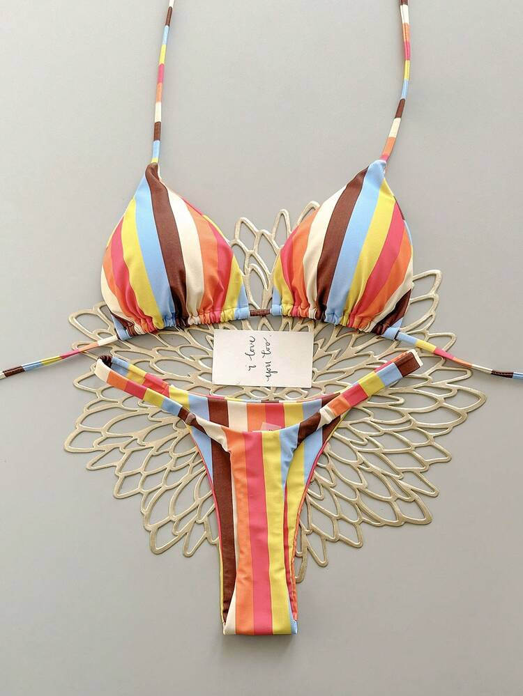Colorful Bikini Set | SHEIN