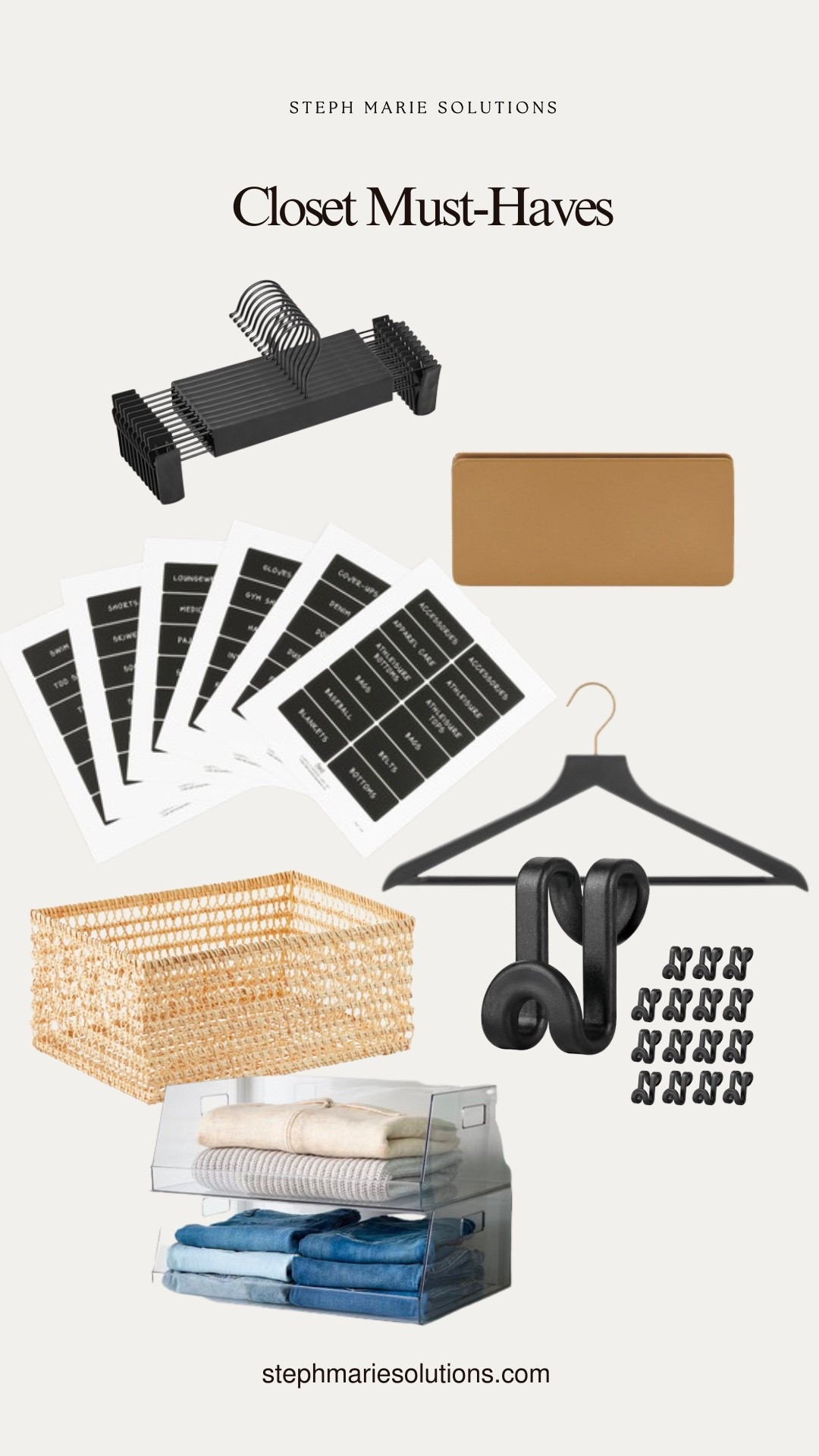 My closet must-haves as a pro organizer!



#LTKStyleTip #LTKFindsUnder100 #LTKHome