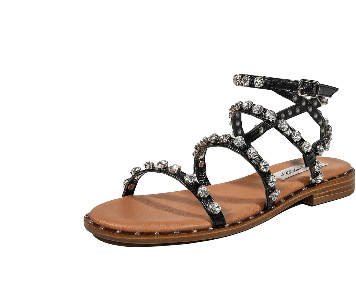 Steve Madden Women's Travel Flat Sandal | Amazon (US)