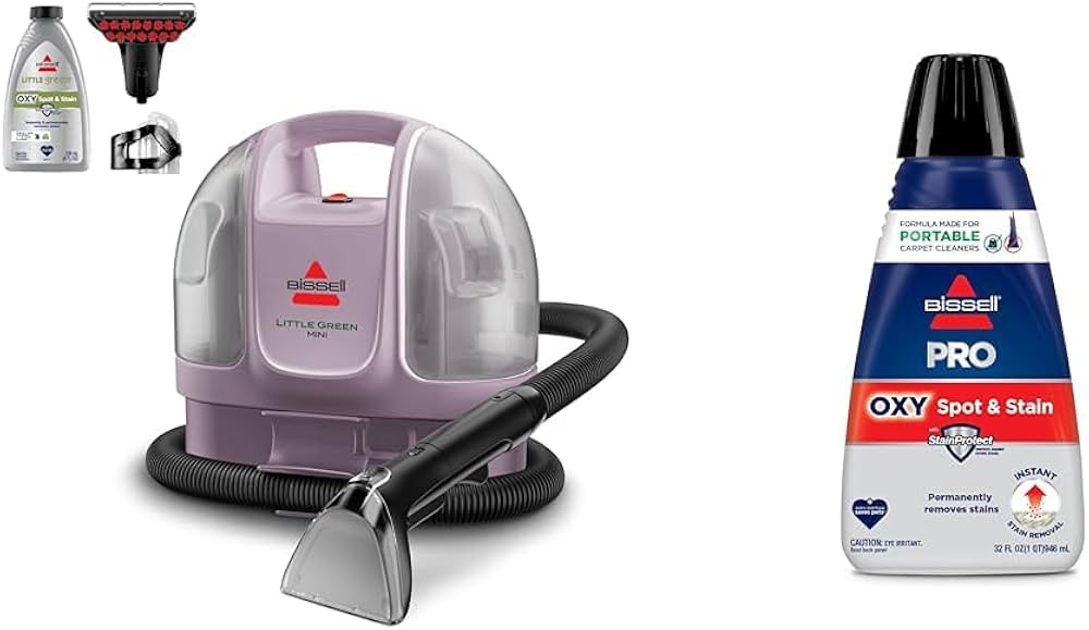 BISSELL Little Green Mini Portable Carpet and Upholstery Deep Cleaner, Limited Edition Color Dusk... | Amazon (US)