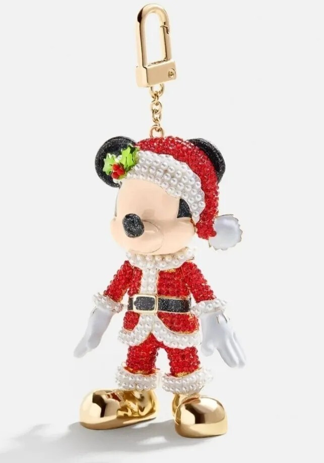 Baublebar Disney Santa Mickey Bag Charm NEW IN BOX Christmas Holiday | eBay US