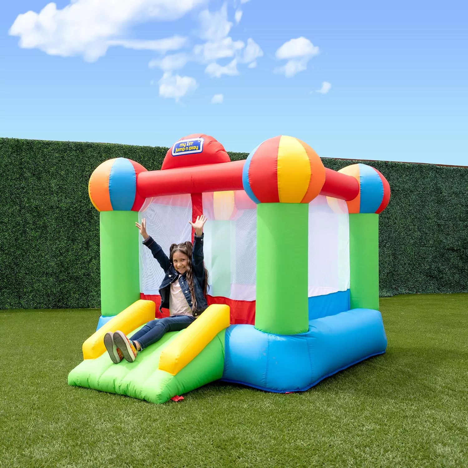 Inflatable Bounce House with Slide | Sam's Club
