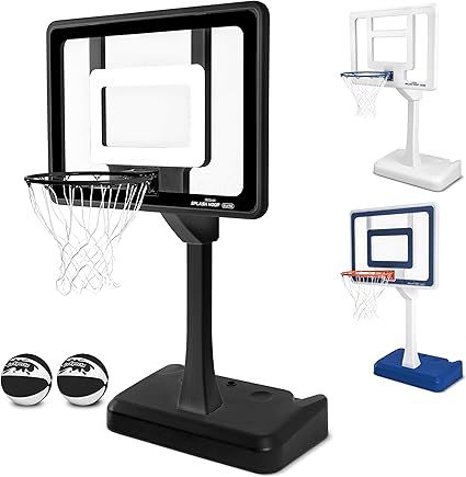 GoSports Splash Hoop Elite Pool Hoop Basketball Game with Water Weighted Base, Adjustable Height,... | Amazon (US)