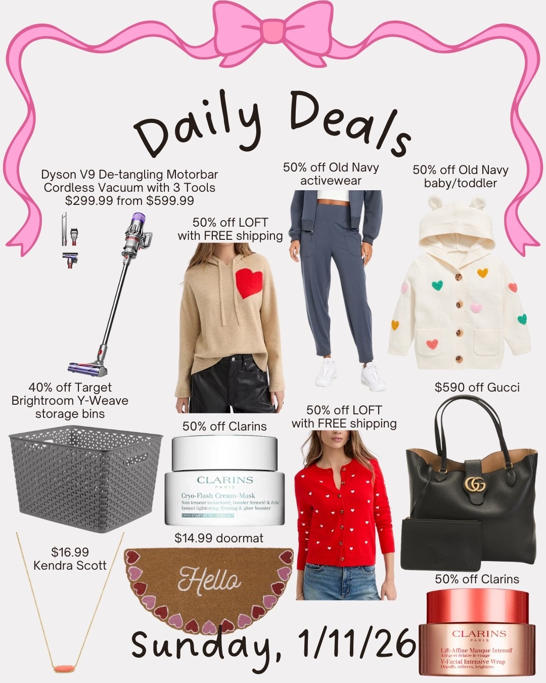 Daily deals 

#LTKSaleAlert #LTKFindsUnder100 #LTKFindsUnder50